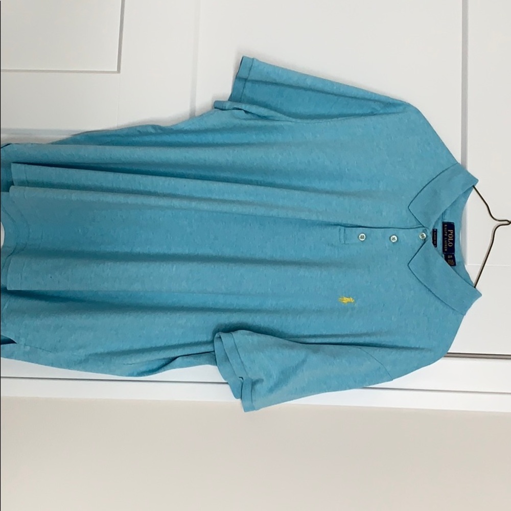 Blue polo classic fit